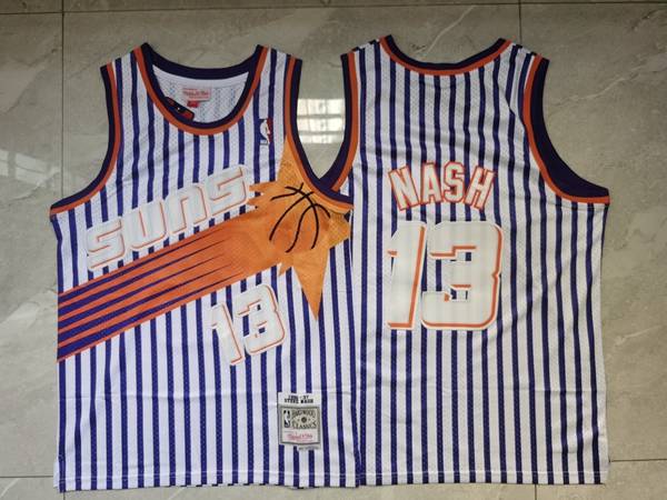 1996/97 Phoenix Suns Blue White #13 NASH Classics Basketball Jersey (Stitched)