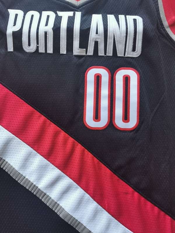 Portland Trail Blazers 20/21 Black #00 ANTHONY Basketball Jersey (Stitched)