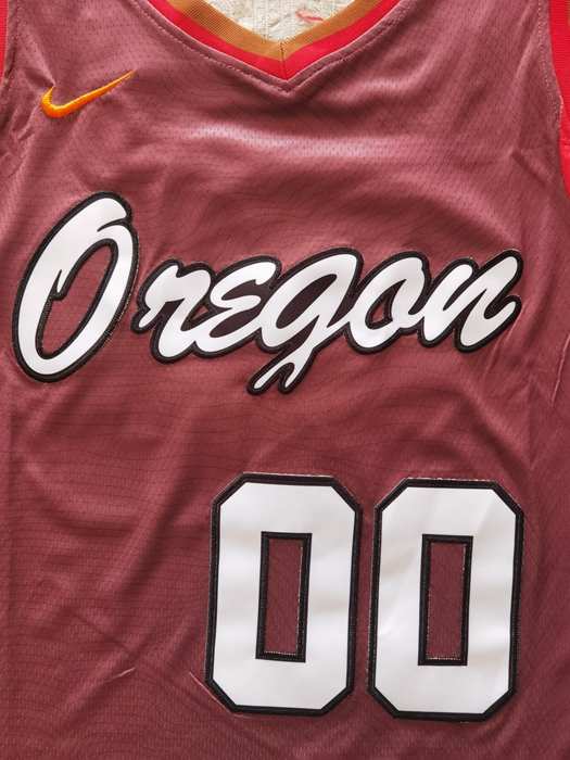 Portland Trail Blazers 20/21 Brown #00 ANTHONY City Basketball Jersey (Stitched)