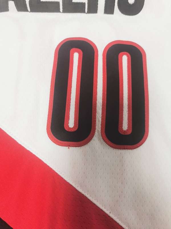 Portland Trail Blazers 20/21 White #00 ANTHONY Basketball Jersey (Stitched)