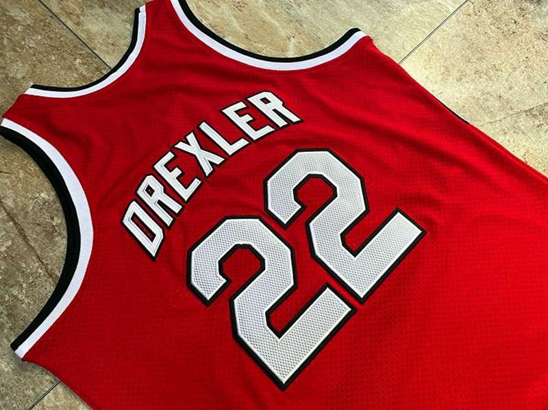 Portland Trail Blazers 1983/84 Red #22 DREXLER Classics Basketball Jersey (Closely Stitched)