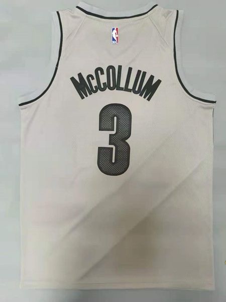 20/21 Portland Trail Blazers Grey #3 MCCOLLUM Basketball Jersey (Stitched)