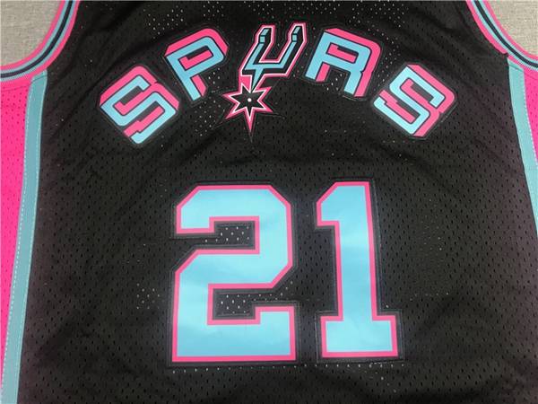 San Antonio Spurs 1998/99 Black #21 DUNCAN Classics Basketball Jersey (Stitched)