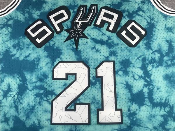 San Antonio Spurs Green #21 DUNCAN Classics Basketball Jersey (Stitched)