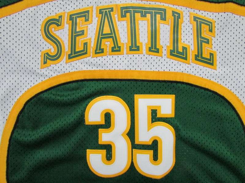 Seattle Sounders Green #35 DURANT Classics Basketball Jersey (Stitched)