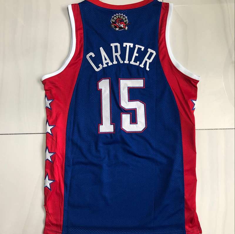 Toronto Raptors 2004 Dark Blue #15 CARTER ALL-STAR Classics Basketball Jersey (Closely Stitched)