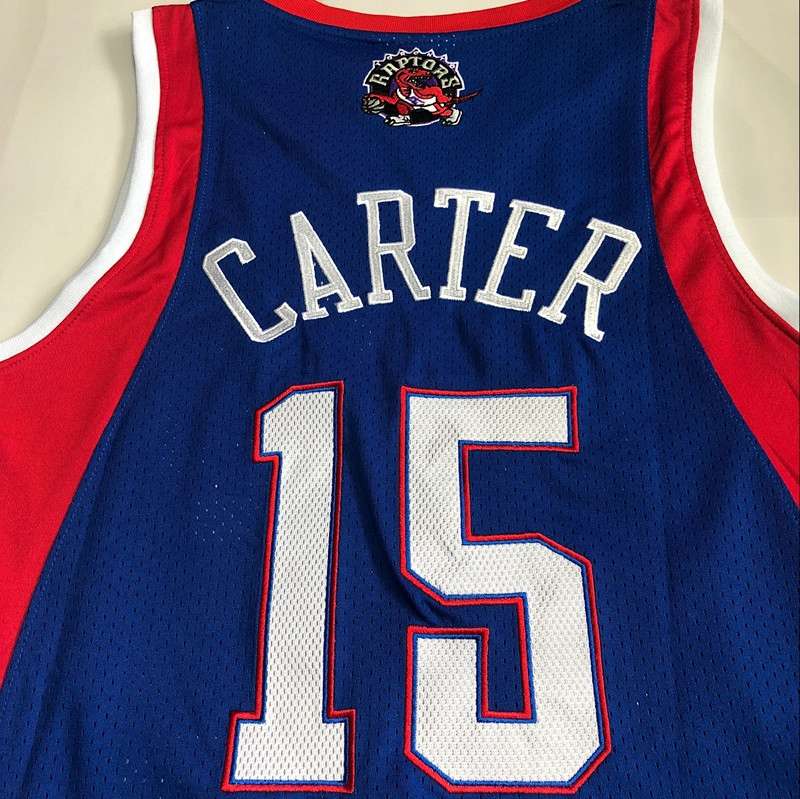 Toronto Raptors 2004 Dark Blue #15 CARTER ALL-STAR Classics Basketball Jersey (Closely Stitched)