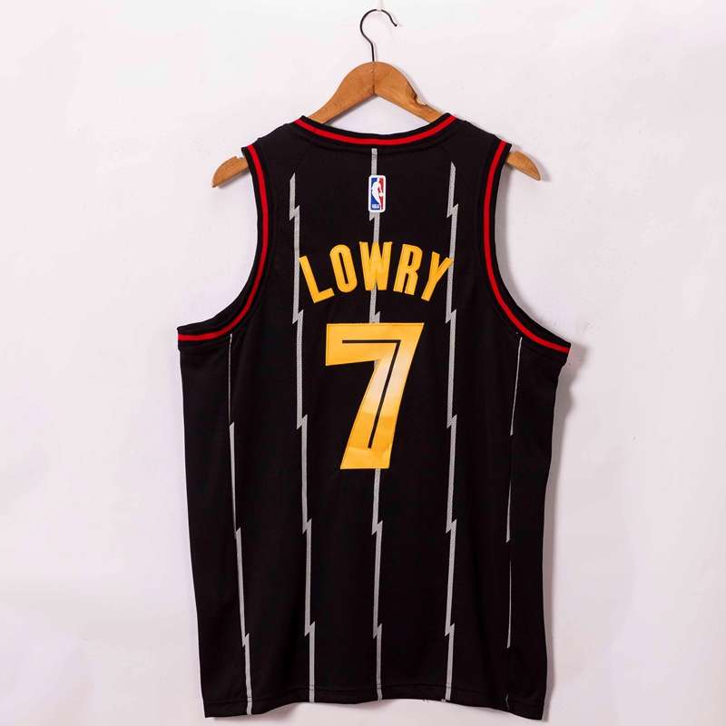 Toronto Raptors 20/21 Black #7 LOWRY Basketball Jersey (Stitched)