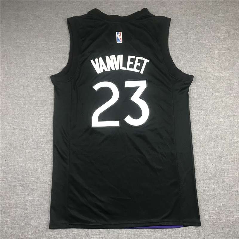 Toronto Raptors 20/21 Purple Black #23 VANVLEET Basketball Jersey (Stitched)