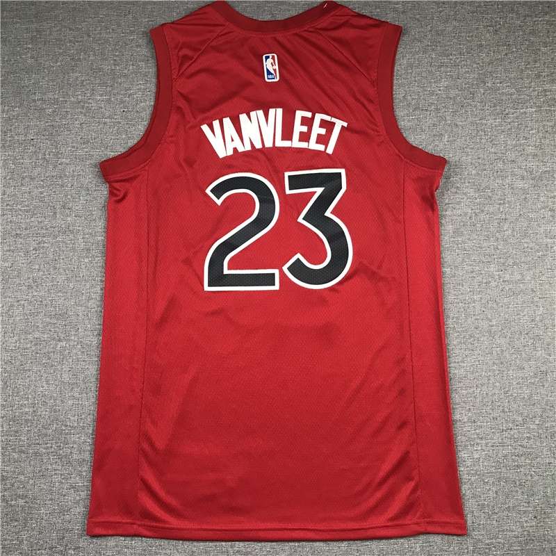 Toronto Raptors 20/21 Red #23 VANVLEET Basketball Jersey (Stitched)