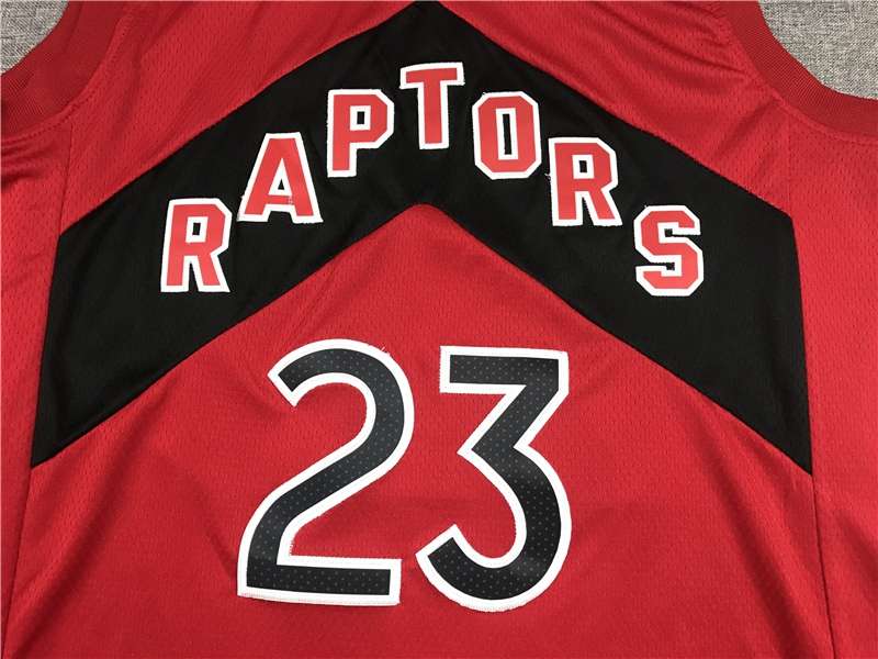 Toronto Raptors 20/21 Red #23 VANVLEET Basketball Jersey (Stitched)