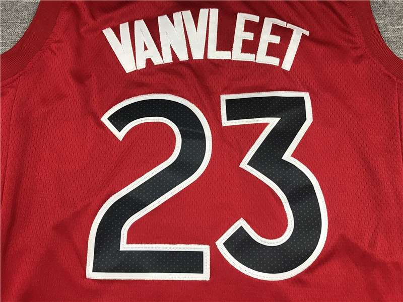 Toronto Raptors 20/21 Red #23 VANVLEET Basketball Jersey (Stitched)