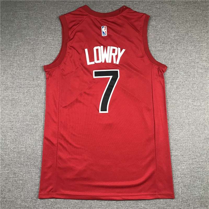 Toronto Raptors 20/21 Red #7 LOWRY Basketball Jersey (Stitched)