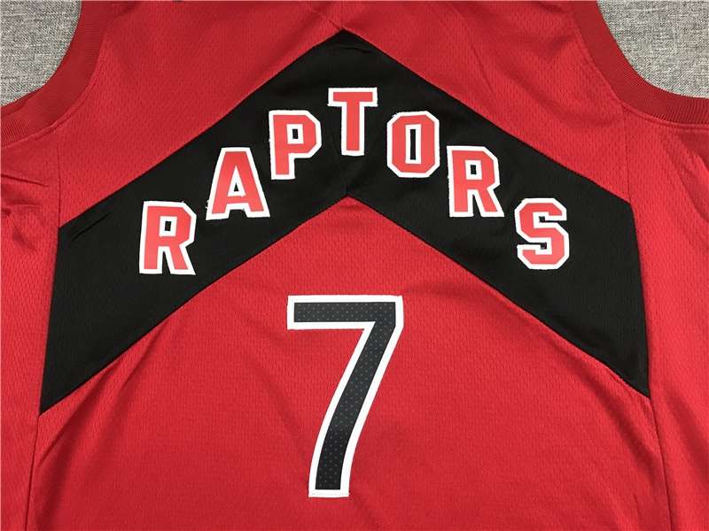 Toronto Raptors 20/21 Red #7 LOWRY Basketball Jersey (Stitched)