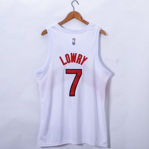 Toronto Raptors 20/21 White #7 LOWRY Basketball Jersey (Stitched)