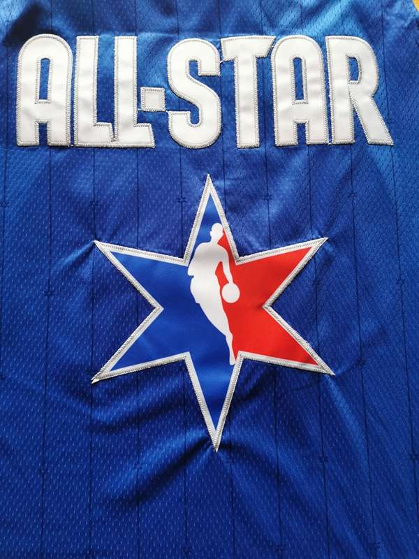 Toronto Raptors 2020 Blue #43 SIAKAM ALL-STAR Basketball Jersey (Stitched)