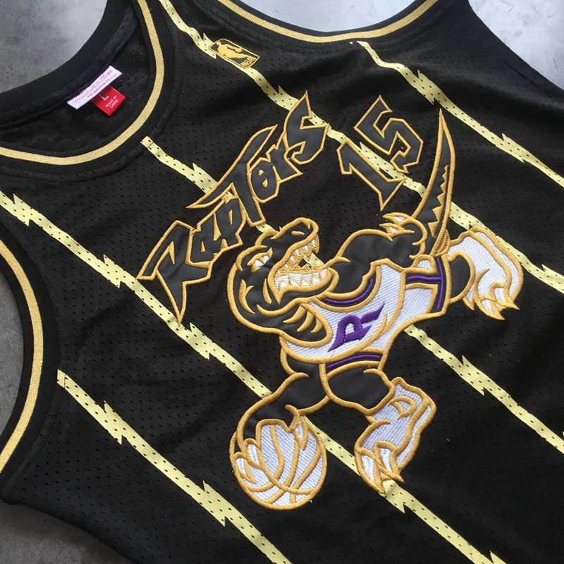 Toronto Raptors 1998/99 Black #15 CARTER Classics Basketball Jersey (Closely Stitched)