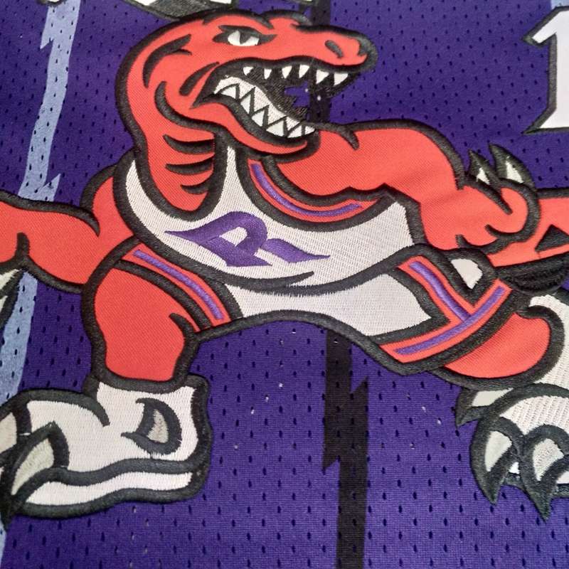 Toronto Raptors 1998/99 Purple #1 McGRADY Classics Basketball Jersey (Closely Stitched)