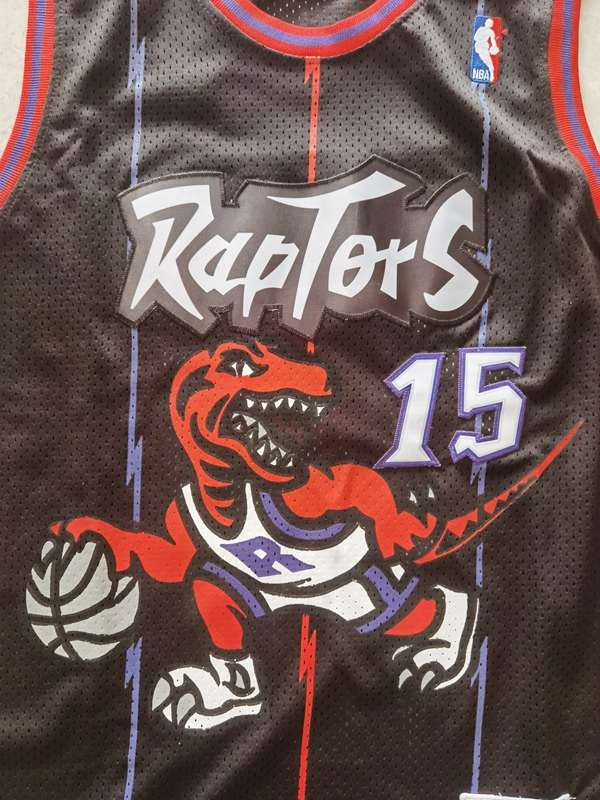 Toronto Raptors 1998/99 Black #15 CARTER Classics Basketball Jersey (Stitched)