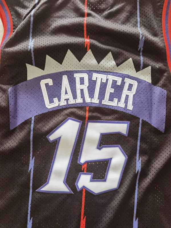 Toronto Raptors 1998/99 Black #15 CARTER Classics Basketball Jersey (Stitched)