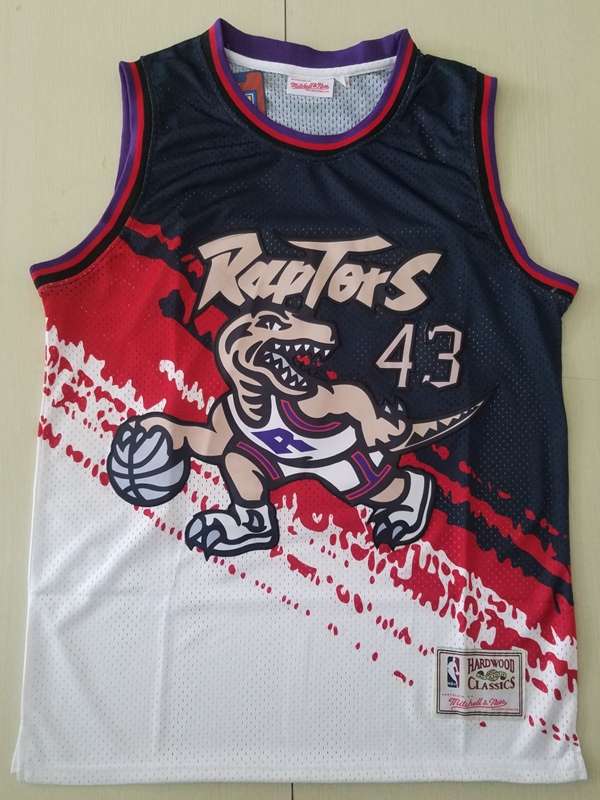 Toronto Raptors Black White #43 SIAKAM Classics Basketball Jersey (Stitched)