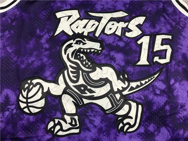 Toronto Raptors Purple #15 CARTER Classics Basketball Jersey (Stitched) 02