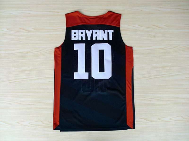 USA 2012 Dark Blue #10 BRYANT Classics Basketball Jersey (Stitched)