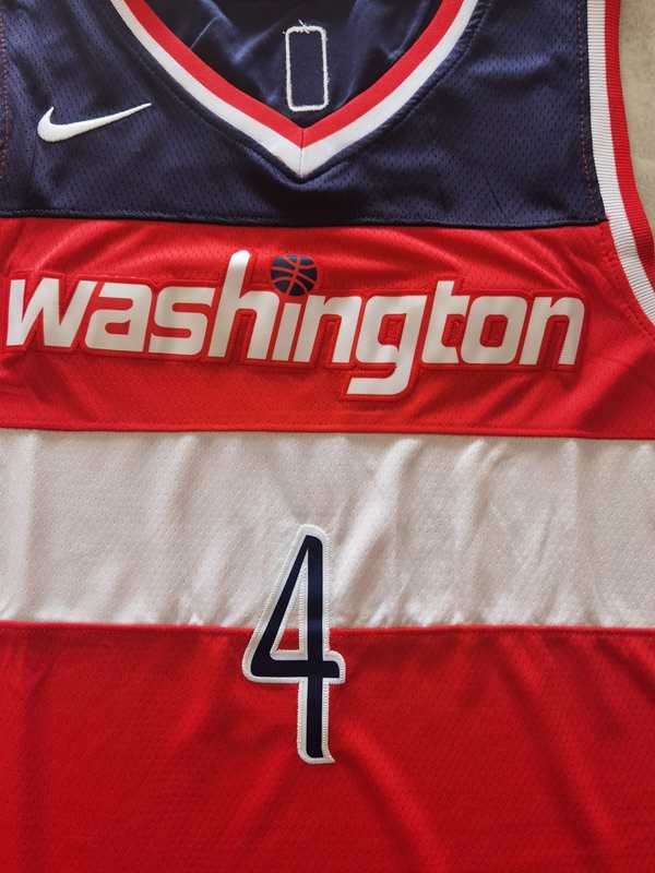 Washington Wizards 20/21 Red #4 WESTBROOK Basketball Jersey 02 (Stitched)