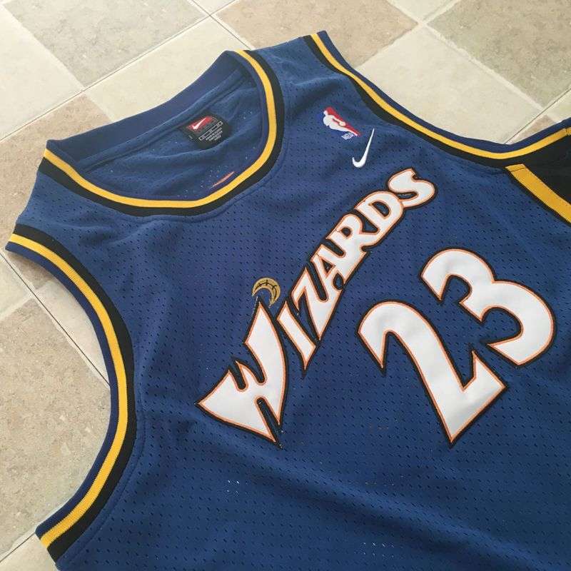 Washington Wizards Blue #23 JORDAN Classics Basketball Jersey (Closely Stitched)