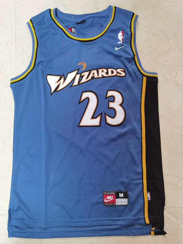 Washington Wizards Blue #23 JORDAN Classics Basketball Jersey (Stitched)