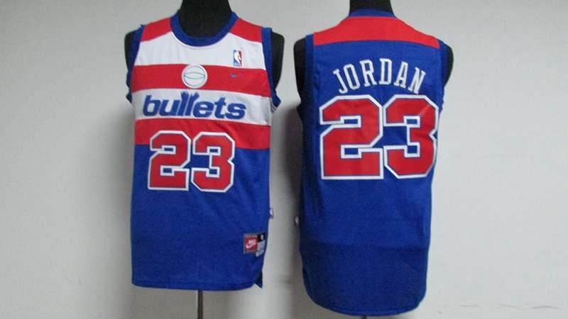 Washington Wizards Blue #23 JORDAN Classics Basketball Jersey 02 (Stitched)