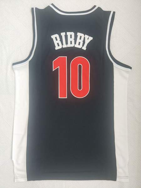 Arizona Wildcats Black #10 BIBBY NCAA Basketball Jersey