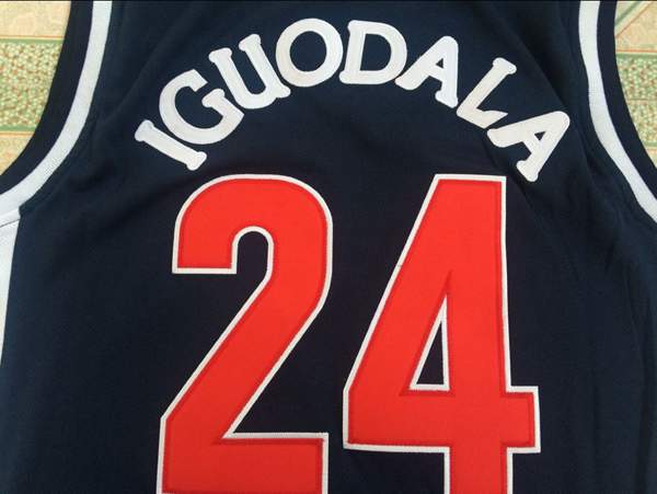 Arizona Wildcats Black #24 IGUODALA NCAA Basketball Jersey