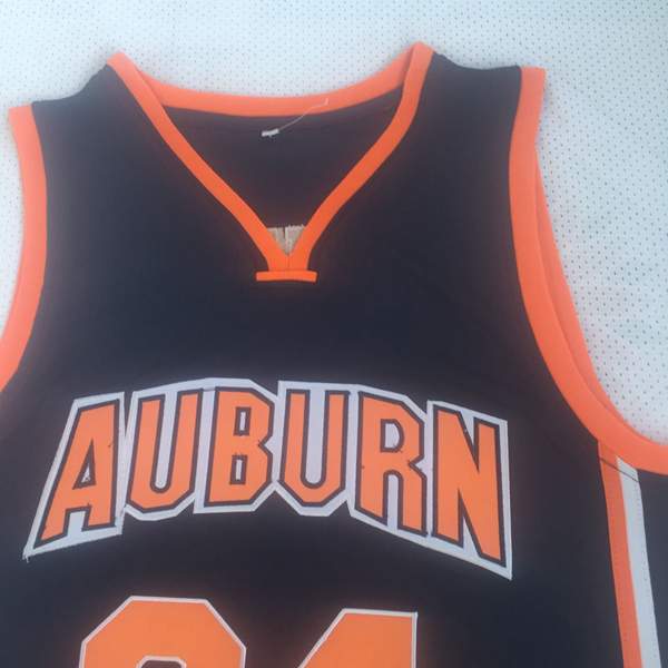 Auburn Tigers Black #34 BARKLEY NCAA Basketball Jersey