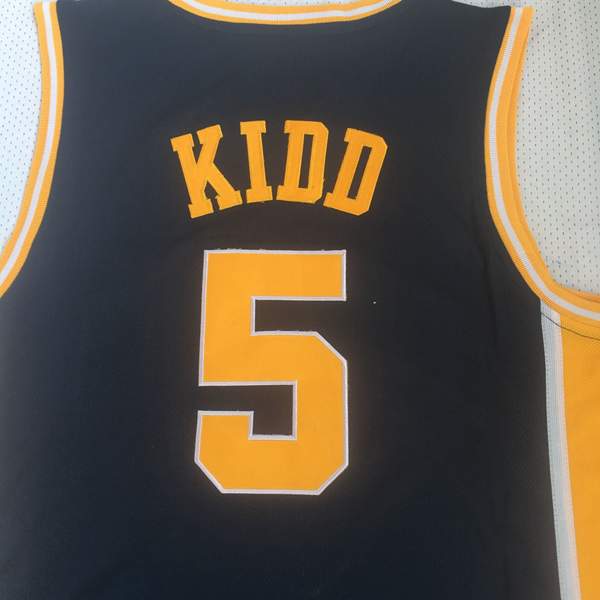 California Golden Bears Dark Blue #5 KIDD NCAA Basketball Jersey