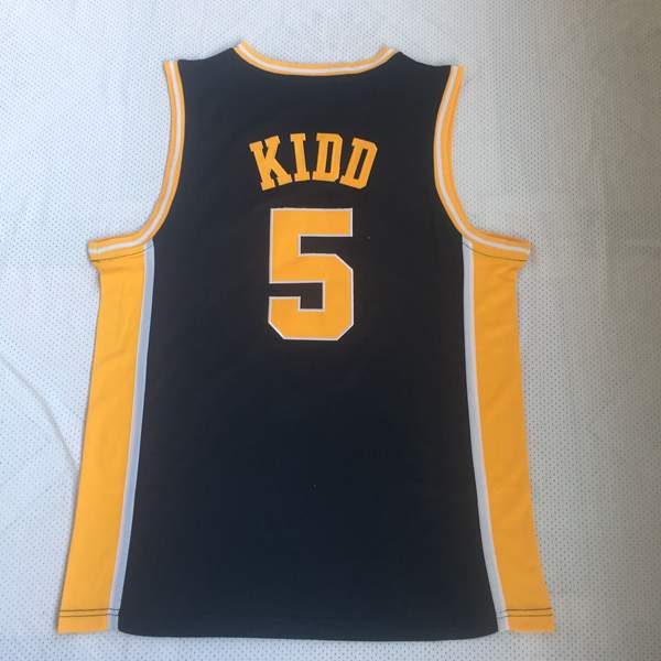 California Golden Bears Dark Blue #5 KIDD NCAA Basketball Jersey