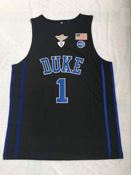 Duke Blue Devils Black #1 WILLIAMSON NCAA Basketball Jersey