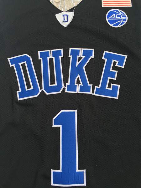 Duke Blue Devils Black #1 WILLIAMSON NCAA Basketball Jersey