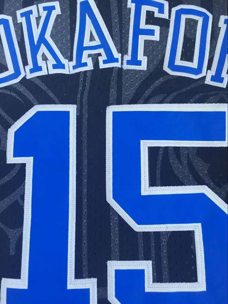 Duke Blue Devils Black #15 OKAFOR NCAA Basketball Jersey