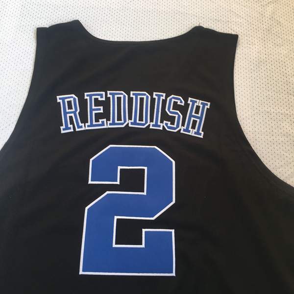 Duke Blue Devils Black #2 REDDISH NCAA Basketball Jersey