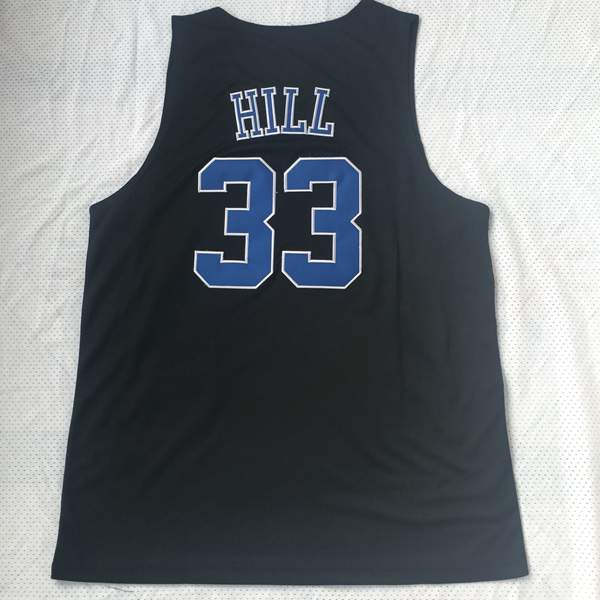 Duke Blue Devils Black #33 HILL NCAA Basketball Jersey