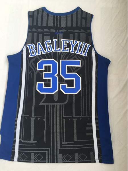 Duke Blue Devils Black #35 BAGLEYIII NCAA Basketball Jersey