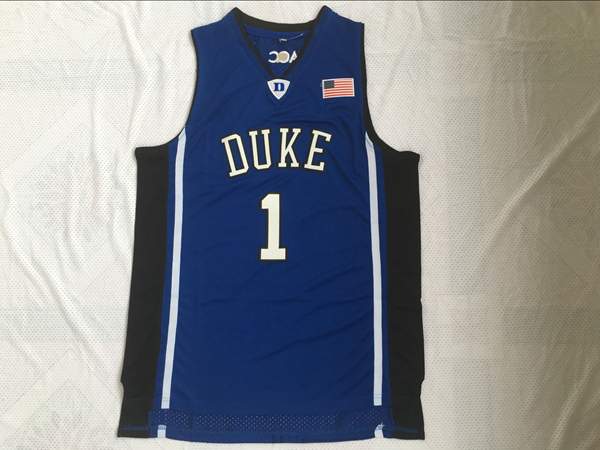 Duke Blue Devils Blue #1 IRVING NCAA Basketball Jersey