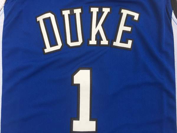 Duke Blue Devils Blue #1 IRVING NCAA Basketball Jersey