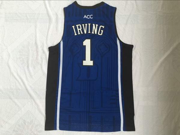 Duke Blue Devils Blue #1 IRVING NCAA Basketball Jersey