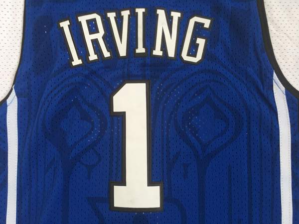 Duke Blue Devils Blue #1 IRVING NCAA Basketball Jersey