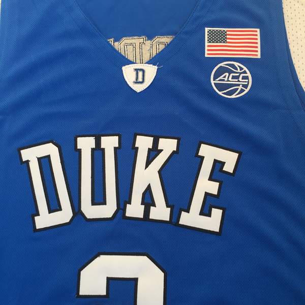 Duke Blue Devils Blue #2 REDDISH NCAA Basketball Jersey