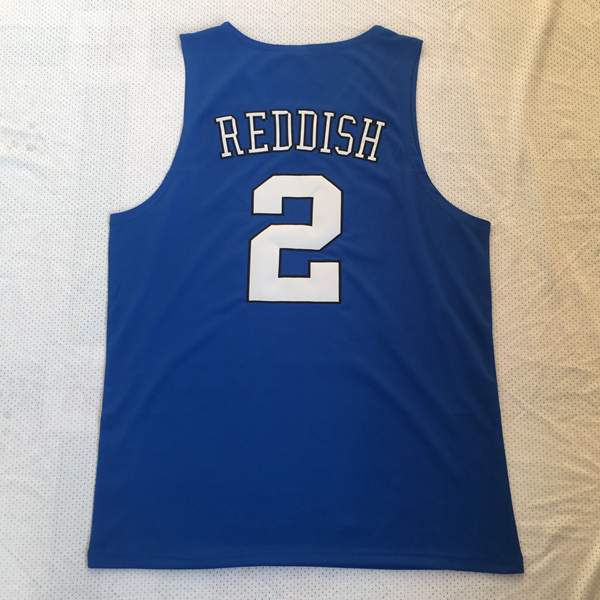 Duke Blue Devils Blue #2 REDDISH NCAA Basketball Jersey