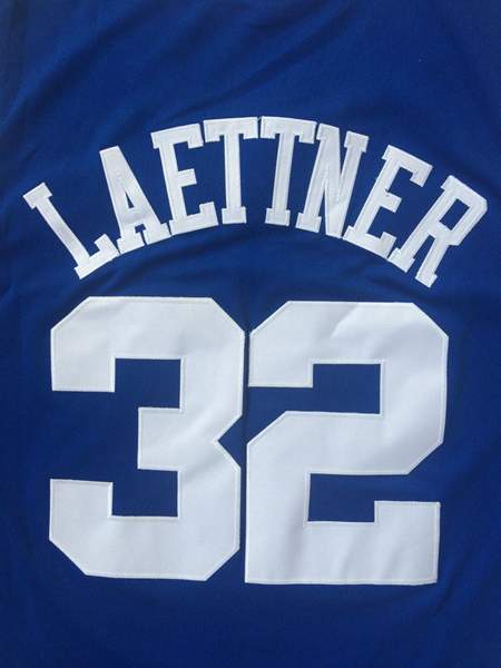 Duke Blue Devils Blue #32 LAETTNER NCAA Basketball Jersey