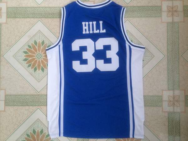 Duke Blue Devils Blue #33 HILL NCAA Basketball Jersey